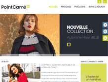 Tablet Screenshot of pointcarre.eu